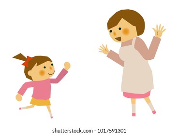 Image of maternity.
Image of affection of mother and child.
Mother's love and images of children.
