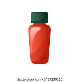 Image of medical first aid sticker. This illustration captures the essence of medical devices with a colorful twist, combining creative design elements on a white background. Vector illustration.