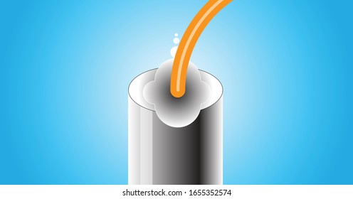 Image of Milk and Juice.