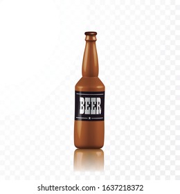 Image of a mockup bottle. 3d object. Image to place your brand.