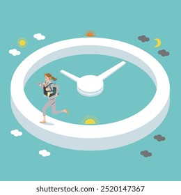 Image of mothers balancing work and child rearing