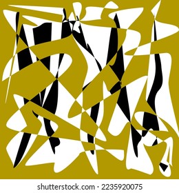 The image of the movement of the lines. There is a feeling. Abstract style.