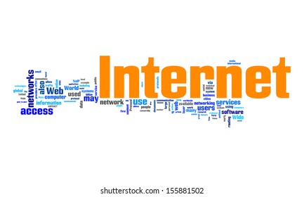 An image of a nice internet text cloud