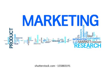 An image of nice marketing text cloud