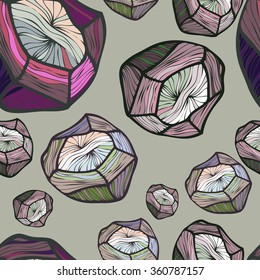 Image pattern stones. Abstract background. Jewels of the Sea
