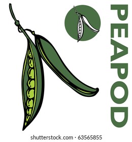 An image of a peapod