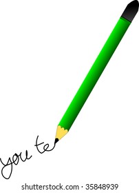 an image of pencil / pen