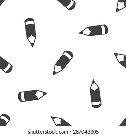 Image of pencil, repeated on white background