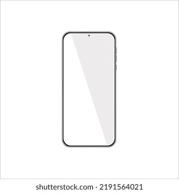 The image of the phone has a white background.
