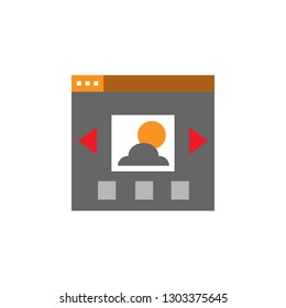 Image, photo icon. Element of Web Desing icon for mobile concept and web apps. Detailed Image, photo icon can be used for web and mobile