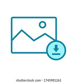 image - photo icon vector design template