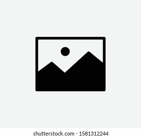 Image photo icon vector logo template illustration