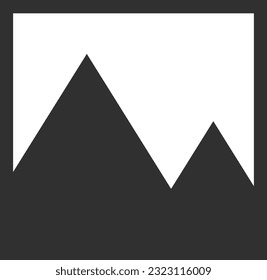 image or picture icon and logo in high-quality vector form.