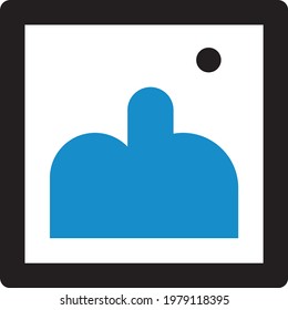 Image picture icon (Vector Illustration)