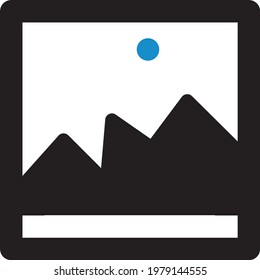 Image picture icon (Vector Illustration)