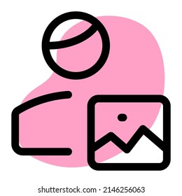 image and pictures shared online for an online platform