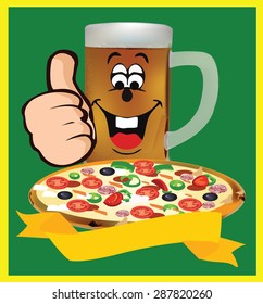 image with pizza