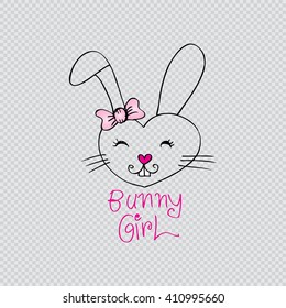 Image Portrait of a Bunny Girl