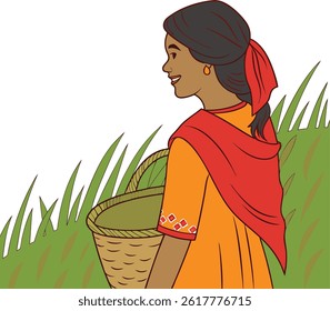 Image is a portrait style photograph vector art