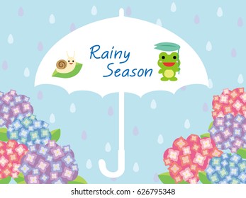 Image of the rainy season.