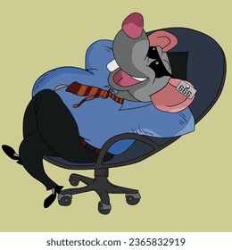 Is the image of a rat always associated with corruption? Because the nature of 'rats' is that they are greedy and agile pests they eat (or taste) any food, cables, cloth, clothes, they bite anything