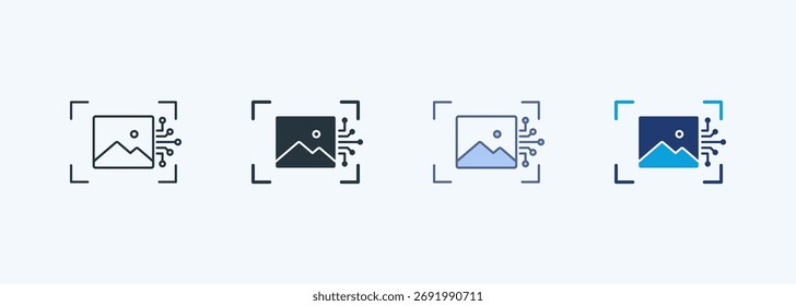 Image Recognition Multiple Style Icon Collection