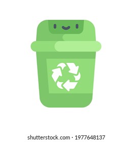 image of a recycling bin