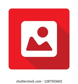  Image red vector icon illustration