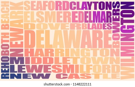 Image relative to usa travel. Delaware state cities list