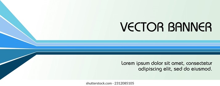 Image of retro color background with light blue gradient lines. For headers, banners.