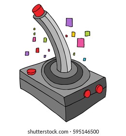 An image of a retro game controller.