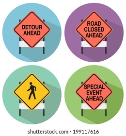 An image of road signs.