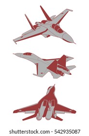 image of Russian fighters