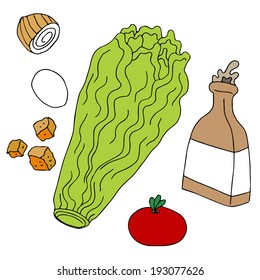An image of salad items.