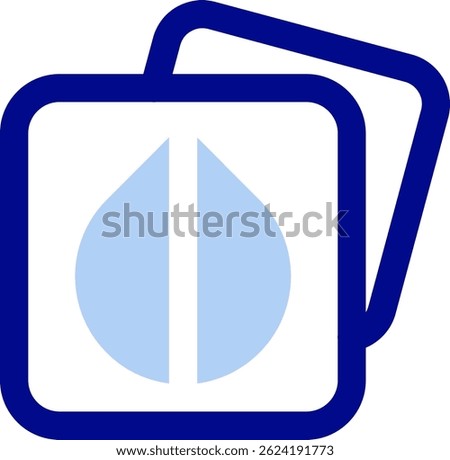 Image saturation Line vector Icon Design