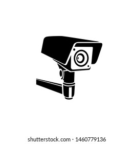 Image of a Security Camera, Surveillance Sign, Video Surveillance Sign, Vector Surveillance Camera icon