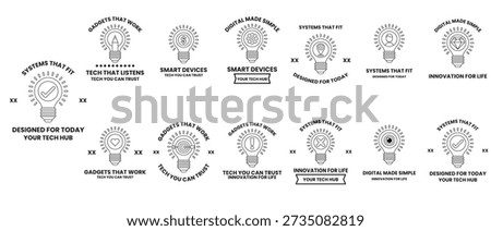 The image is a series of light bulbs with the words "designed for today" written below them