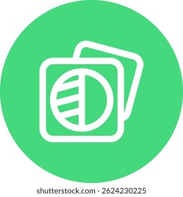 Image shadows Line vector Icon Design