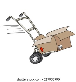 An image of a shipping dolly.