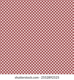 A imagem mostra um padrão clássico de gingham xadrez em azul-petróleo suave e branco. O design consiste em linhas diagonais que formam quadrados espaçados uniformemente, criando uma grade simétrica. Este p