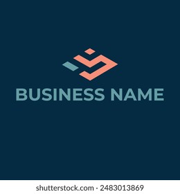 The image showcases a unique emblem that symbolizes a company and its brand. It includes elements like font, electric blue, pattern, magenta, and graphics