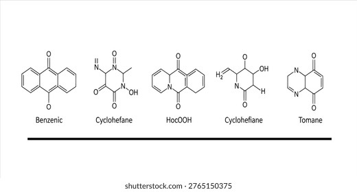 The image showcases various porphyrin-like structures, highlighting different substituent groups and their chemical arrangements.