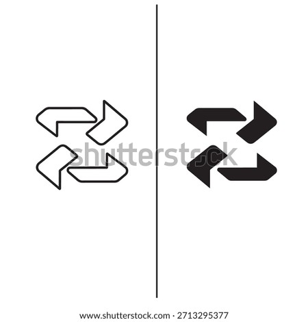 Image showcasing two traffic signs with arrows indicating lane directions. One sign shows a left turn and a right turn, while the other indicates a left turn only.