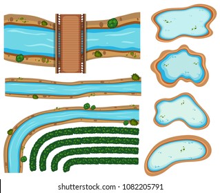 An Image Showing Aerial Rivers illustration