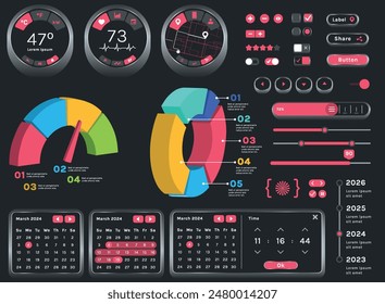 The image shows the interface of a modern app or web application used to track finances or plan events. Basic elements include a set of buttons, menus, and options.