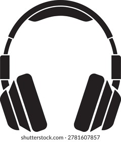 The image shows a pair of over-ear headphones featuring padded ear cups for comfort and a flexible, adjustable headband. The design includes cushioned padding on the ear cups and the headband, providing a snug fit for extended listening sessions. The headphones have a sleek, modern appearance with a focus on ergonomic design.