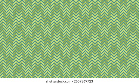 The image shows a seamless chevron pattern with alternating yellow and teal zigzag stripes, creating a bold, retro, and geometric vibe that repeats across the design.