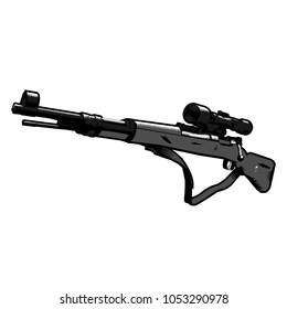 Image of a sniper mocina