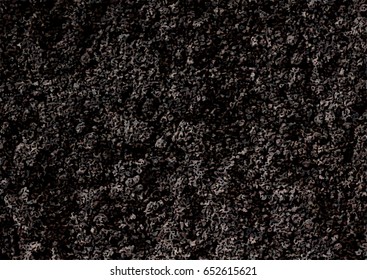 Image Of Soil Texture. Overhead View. Vector Illustration Nature Background.