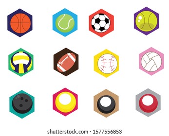 Image of a sports icon with various choices